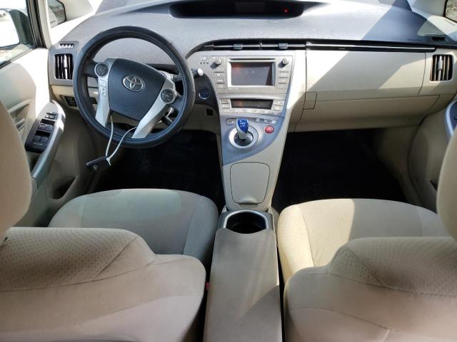 JTDKN3DU5D1631108 - 2013 TOYOTA PRIUS WHITE photo 8