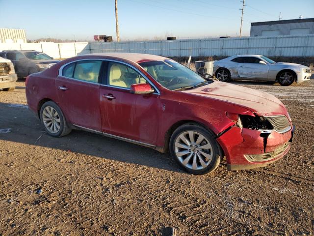 1LNHL9DK6EG605967 - 2014 LINCOLN MKS MAROON photo 4