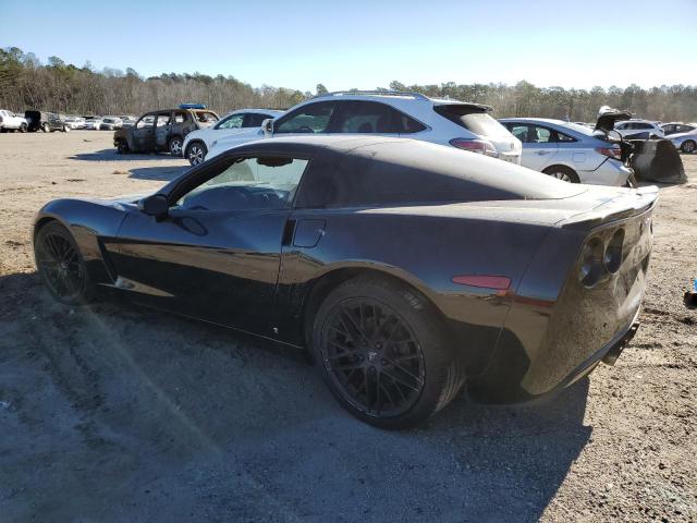 1G1YY25U465112355 - 2006 CHEVROLET CORVETTE BLACK photo 2