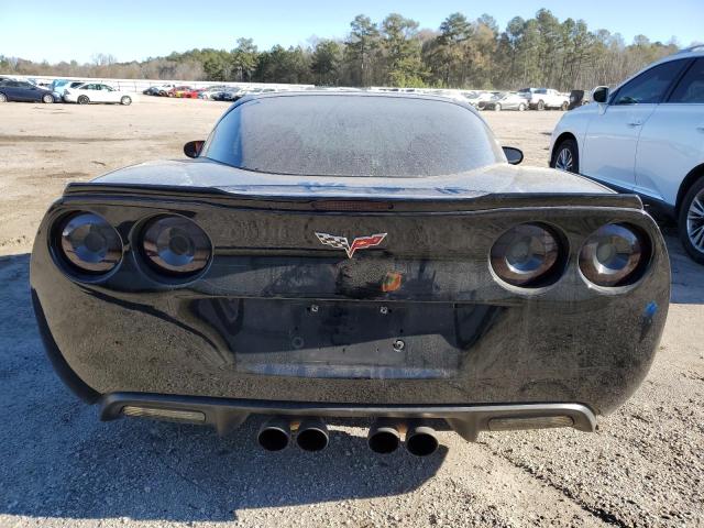 1G1YY25U465112355 - 2006 CHEVROLET CORVETTE BLACK photo 6