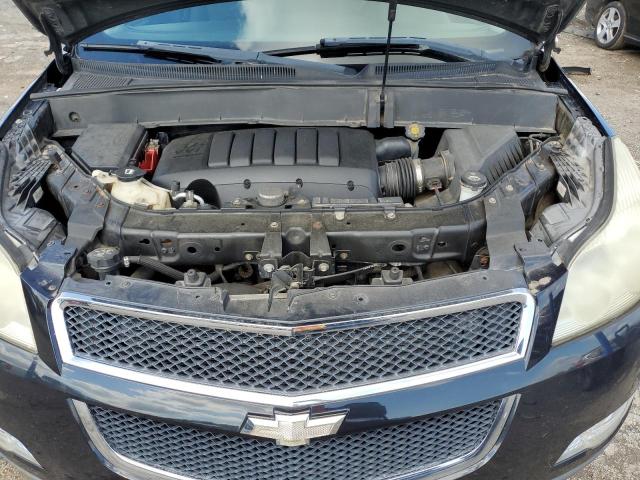 1GNLRFED4AS107812 - 2010 CHEVROLET TRAVERSE LT BLACK photo 12