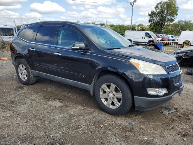 1GNLRFED4AS107812 - 2010 CHEVROLET TRAVERSE LT BLACK photo 4