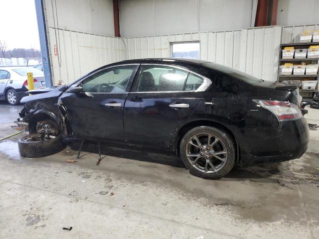 1N4AA5AP2CC808675 - 2012 NISSAN MAXIMA S BLACK photo 2