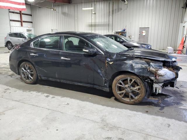 1N4AA5AP2CC808675 - 2012 NISSAN MAXIMA S BLACK photo 4