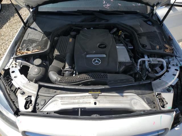 55SWF4JB7HU195624 - 2017 MERCEDES-BENZ C 300 WHITE photo 11