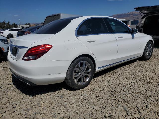 55SWF4JB7HU195624 - 2017 MERCEDES-BENZ C 300 WHITE photo 3