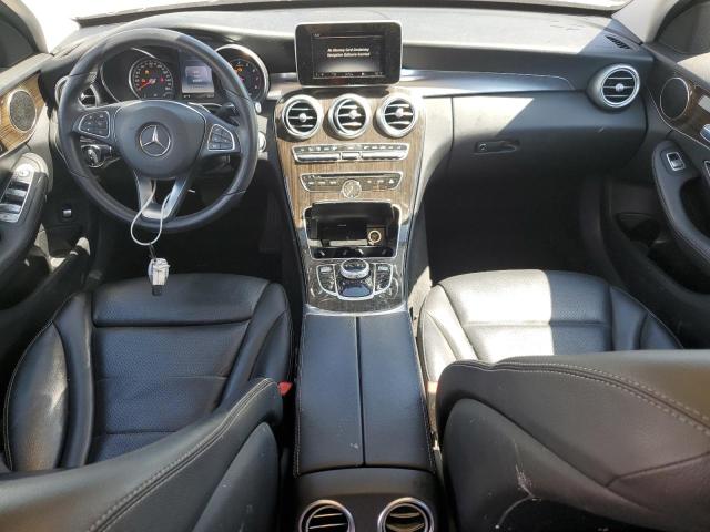 55SWF4JB7HU195624 - 2017 MERCEDES-BENZ C 300 WHITE photo 8