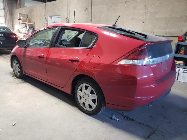 JHMZE2H38DS004938 - 2013 HONDA INSIGHT RED photo 2