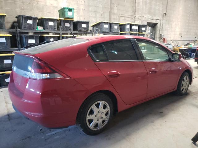 JHMZE2H38DS004938 - 2013 HONDA INSIGHT RED photo 3