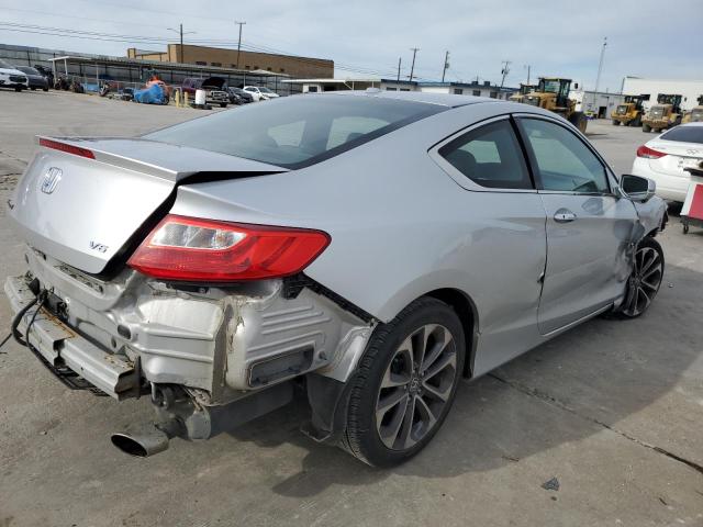 1HGCT2B82DA000201 - 2013 HONDA ACCORD EXL SILVER photo 3