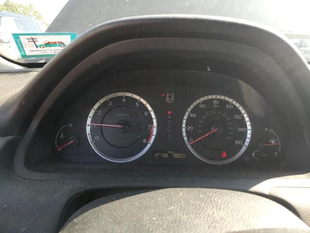 1HGCS2B86AA000426 - 2010 HONDA ACCORD EXL Siyah fotoğraf 9