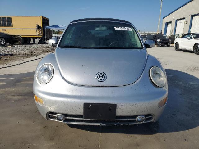 3VWCM31YX4M334897 - 2004 VOLKSWAGEN NEW BEETLE GLS ვერცხლისფერი ფოტო 5