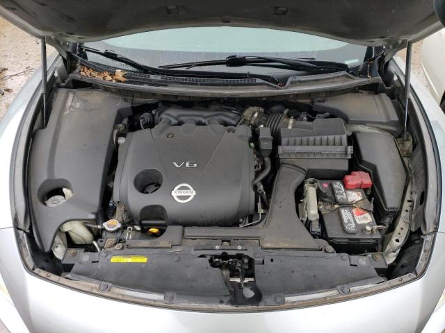 1N4AA51E59C823517 - 2009 NISSAN MAXIMA S SILVER photo 11