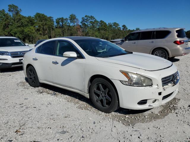 1N4AA5AP5AC827041 - 2010 NISSAN MAXIMA S WHITE photo 4