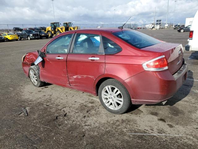 1FAHP3HNXAW242220 - 2010 FORD FOCUS SEL RED photo 2