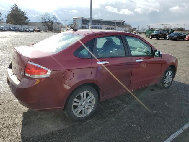 1FAHP3HNXAW242220 - 2010 FORD FOCUS SEL RED photo 3