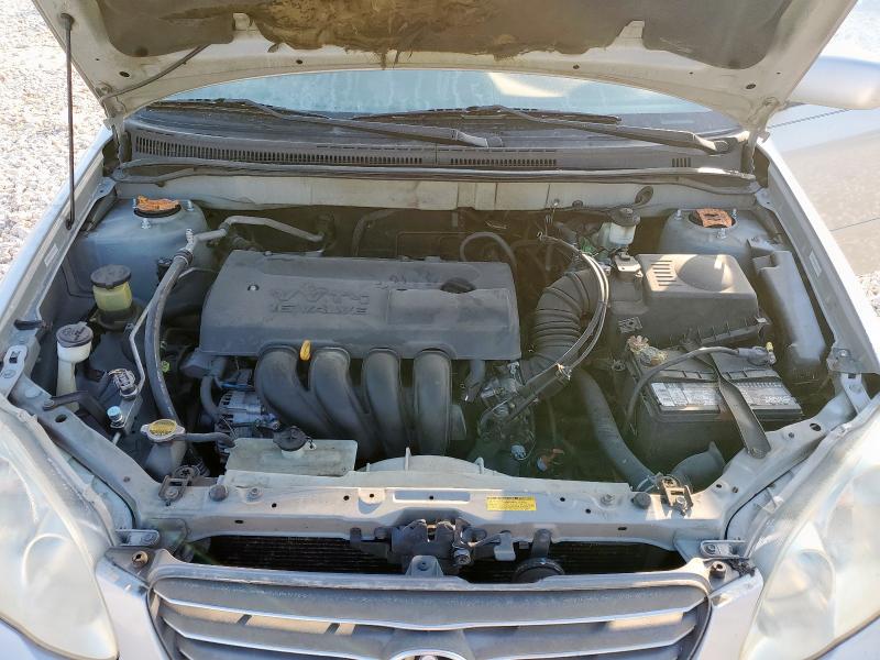 1NXBR32E24Z268907 - 2004 TOYOTA COROLLA CE SILVER photo 11