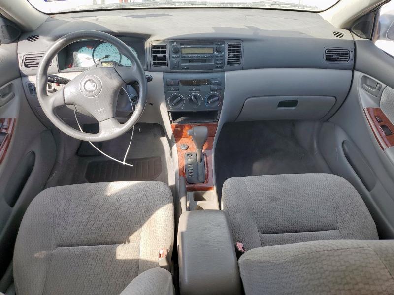 1NXBR32E24Z268907 - 2004 TOYOTA COROLLA CE SILVER photo 8