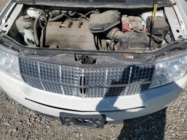 2LMDU68C99BJ13643 - 2009 LINCOLN MKX WHITE photo 12