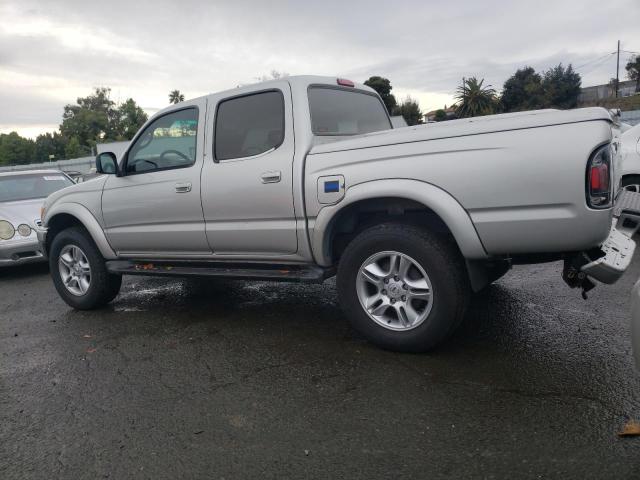 5TEGN92N92Z896816 - 2002 TOYOTA TACOMA DOUBLE CAB PRERUNNER SILVER photo 2