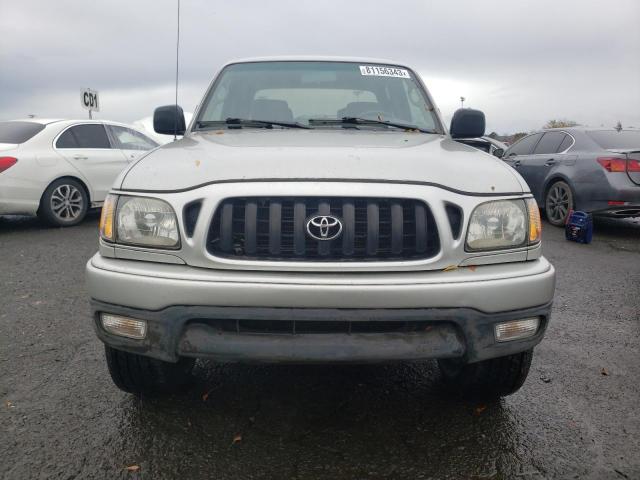 5TEGN92N92Z896816 - 2002 TOYOTA TACOMA DOUBLE CAB PRERUNNER SILVER photo 5