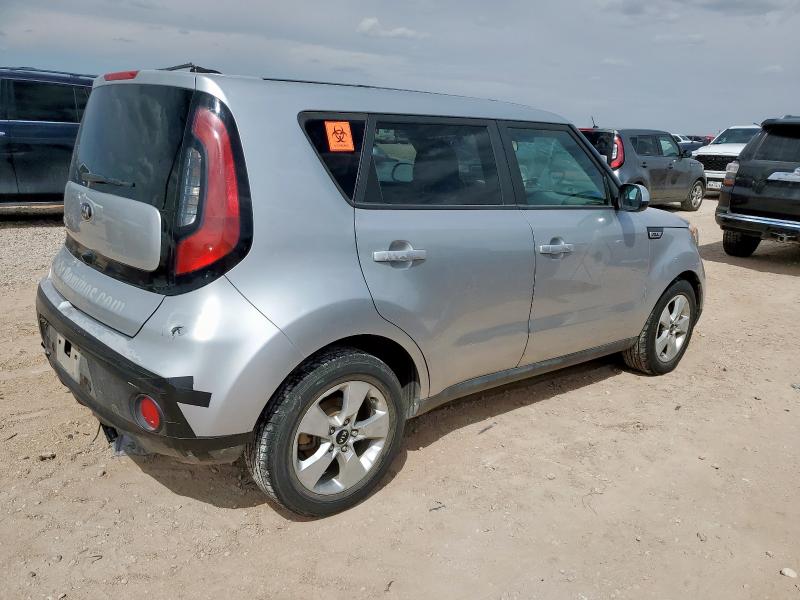 KNDJN2A27K7677395 - 2019 KIA SOUL فضي صورة 3