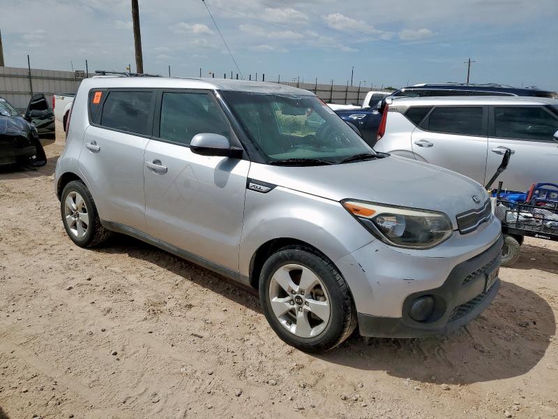 KNDJN2A27K7677395 - 2019 KIA SOUL فضي صورة 4