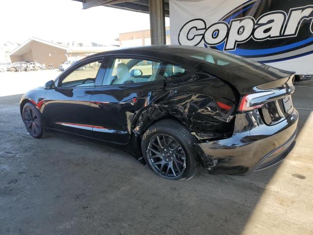 5YJ3E1EA2SF072795 - 2025 TESLA MODEL 3 Սև լուսանկար 2