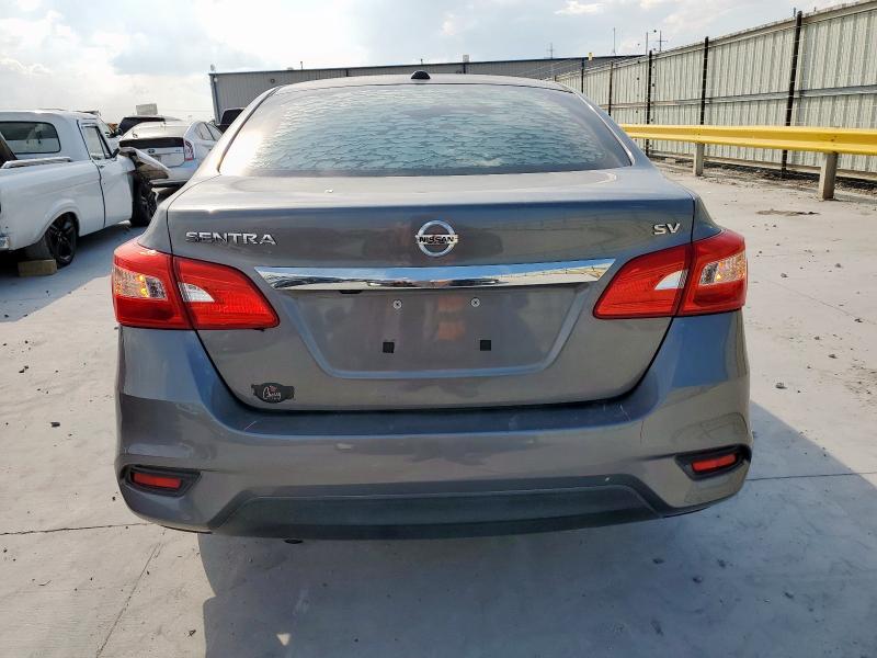 3N1AB7AP3JY298802 - 2018 NISSAN SENTRA S Сұр фото 6
