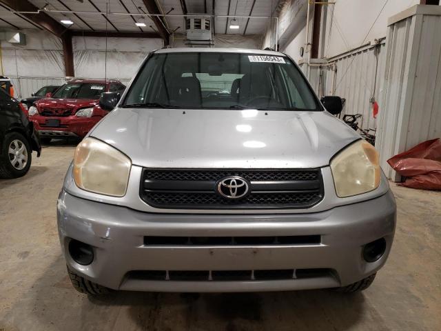 JTEHD20V540033978 - 2004 TOYOTA RAV4 SILVER photo 5