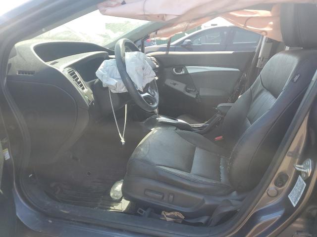19XFB2F99EE040680 - 2014 HONDA CIVIC EXL Grau Foto 7