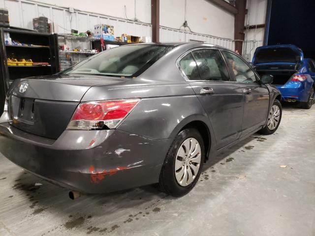 1HGCP2F33AA090831 - 2010 HONDA ACCORD LX GRAY photo 3