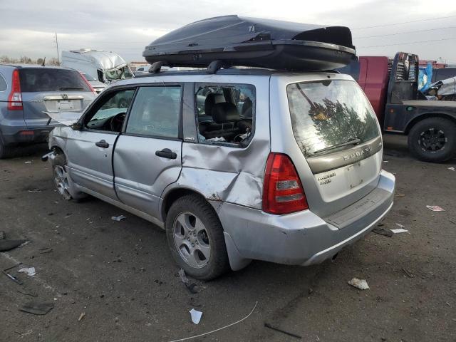 JF1SG65624H758519 - 2004 SUBARU FORESTER 2.5XS Серебристый фото 2