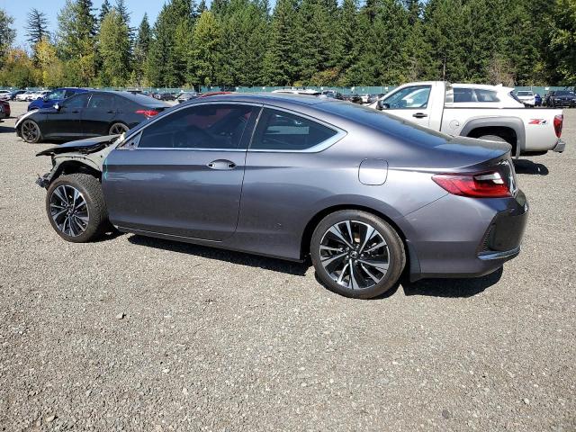 1HGCT1B66HA002550 - 2017 HONDA ACCORD EXL GRAY photo 2