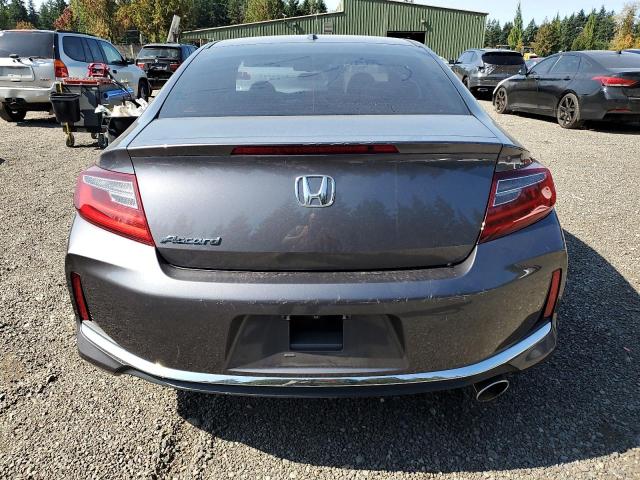 1HGCT1B66HA002550 - 2017 HONDA ACCORD EXL GRAY photo 6