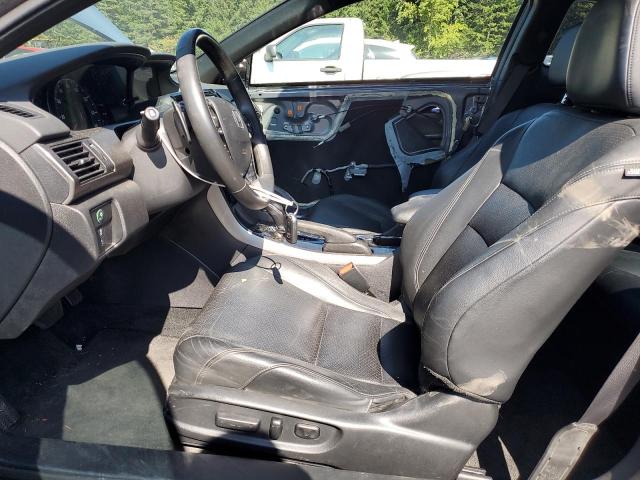 1HGCT1B66HA002550 - 2017 HONDA ACCORD EXL GRAY photo 7