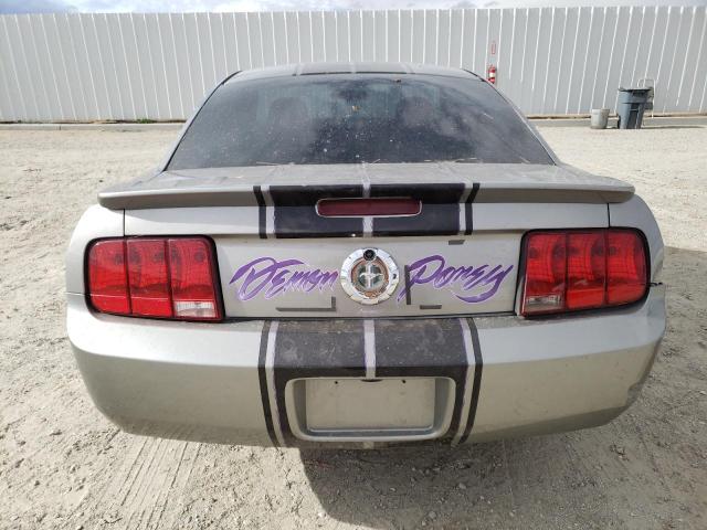 1ZVHT80N295116821 - 2009 FORD MUSTANG SILVER photo 6