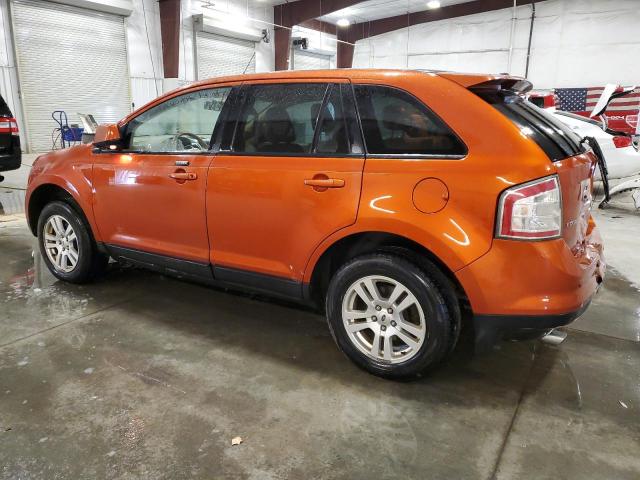 2FMDK49C07BA70487 - 2007 FORD EDGE SEL PLUS ORANGE photo 2