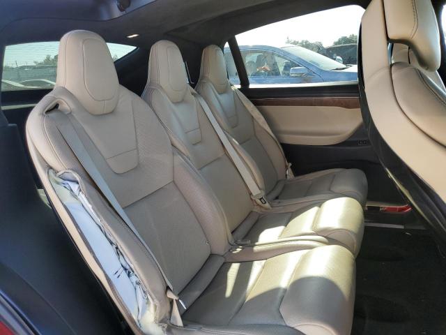 5YJXCAE46GF017517 - 2016 TESLA MODEL X Қызыл фото 10