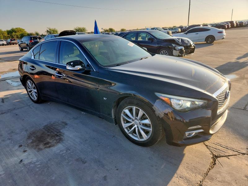 JN1BV7AP6FM336819 - 2015 INFINITI Q50 BASE Schwarz Foto 4