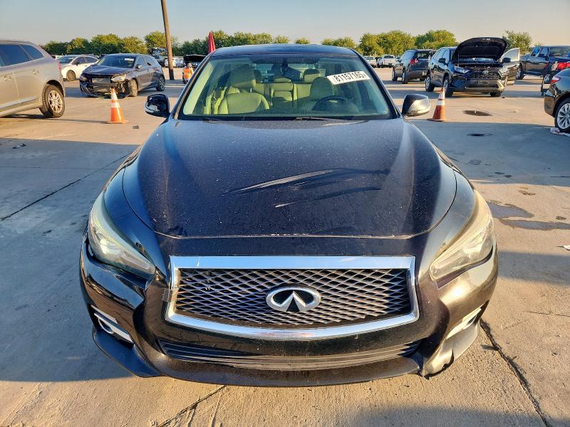 JN1BV7AP6FM336819 - 2015 INFINITI Q50 BASE Schwarz Foto 5