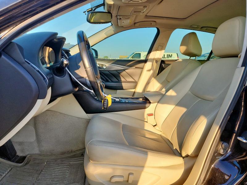 JN1BV7AP6FM336819 - 2015 INFINITI Q50 BASE Schwarz Foto 7