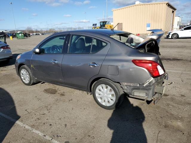 3N1CN7AP7EL876547 - 2014 NISSAN VERSA S GRAY photo 2