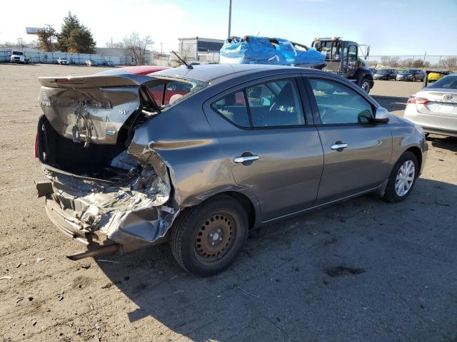 3N1CN7AP7EL876547 - 2014 NISSAN VERSA S GRAY photo 3