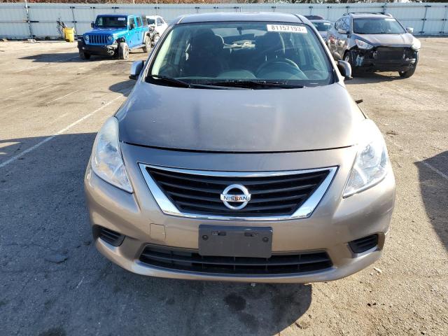 3N1CN7AP7EL876547 - 2014 NISSAN VERSA S GRAY photo 5