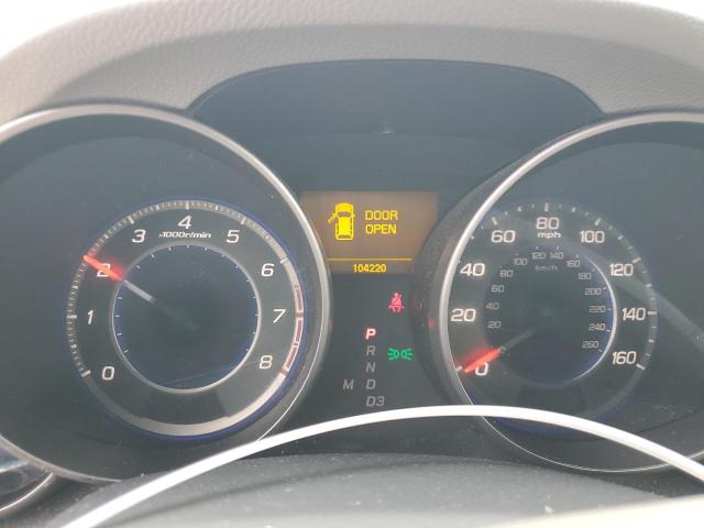 2HNYD28629H530792 - 2009 ACURA MDX TECHNOLOGY WHITE photo 9