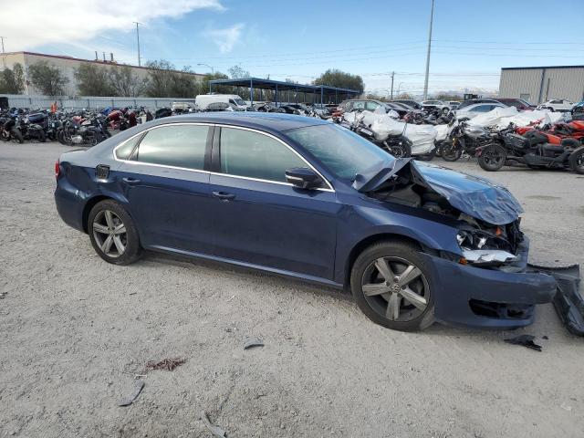 1VWBP7A31DC094445 - 2013 VOLKSWAGEN PASSAT SE BLUE photo 4