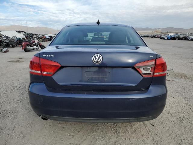 1VWBP7A31DC094445 - 2013 VOLKSWAGEN PASSAT SE BLUE photo 6