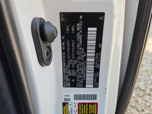 5TDKRKEC4MS045720 - 2021 TOYOTA SIENNA LE WHITE photo 14