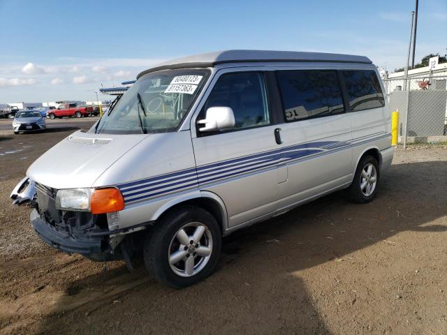 WV2NB47082H054925 - 2002 VOLKSWAGEN EUROVAN MV SILVER photo 1